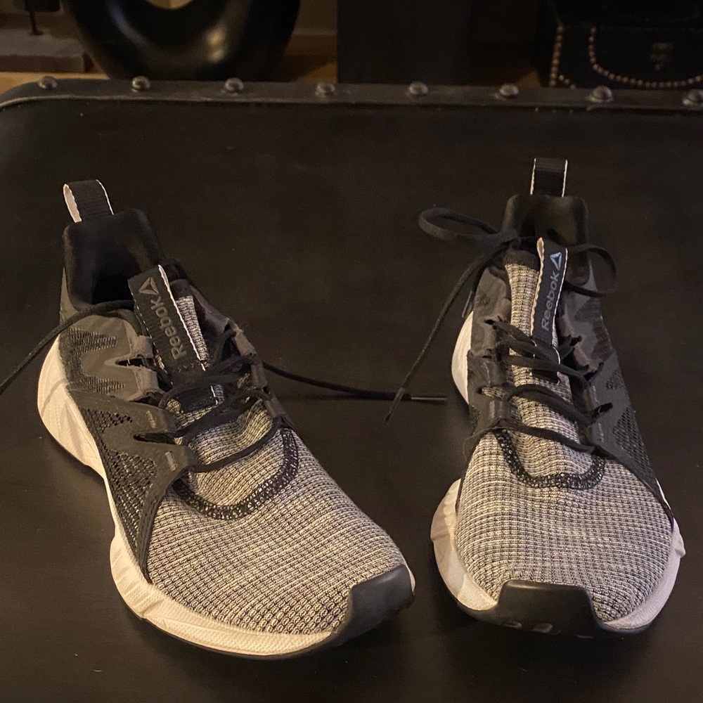 Reebok Black and Gray Running Shoes
